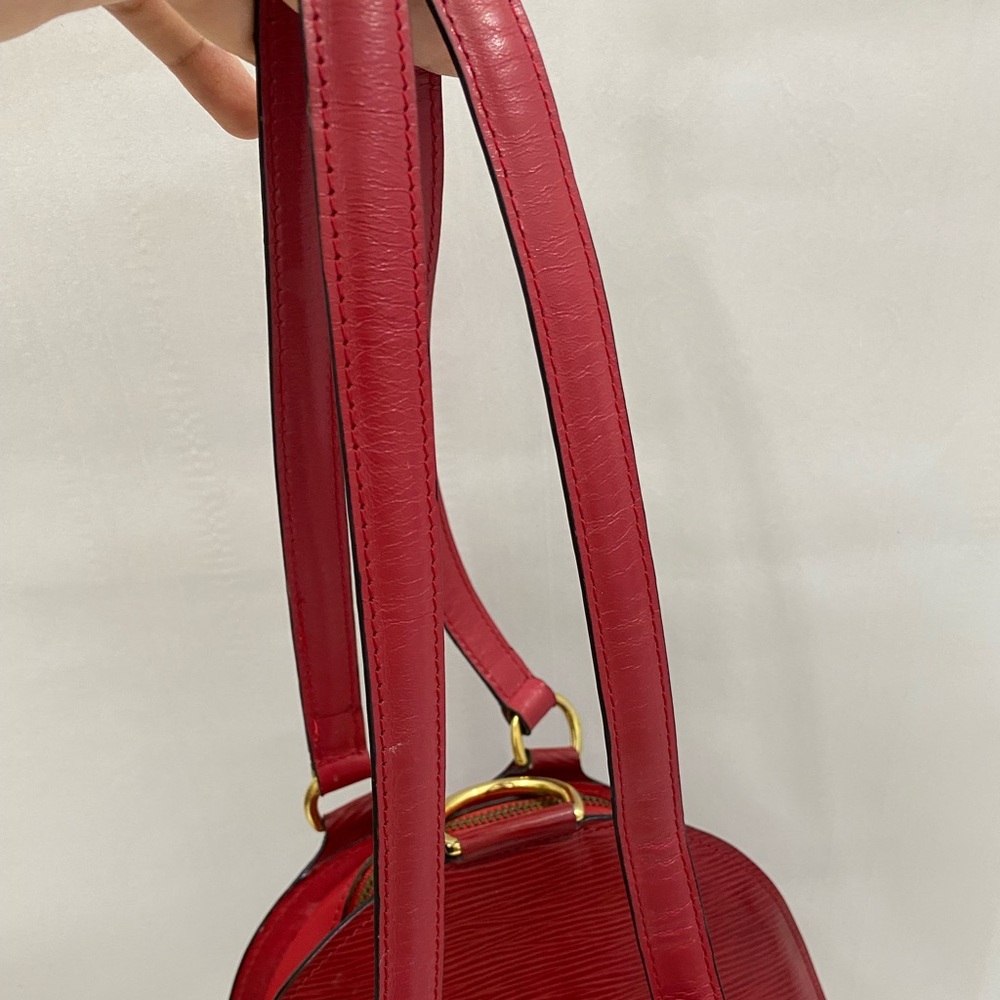Louis Vuitton Red Epi Leather Mabillon Backpack - Picture 11 of 15